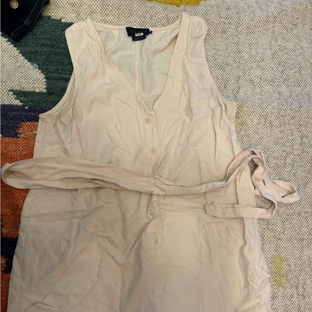 Beige maternity jumpsuit from hatch